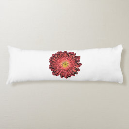 Red Daisy Blume Seitenschläferkissen