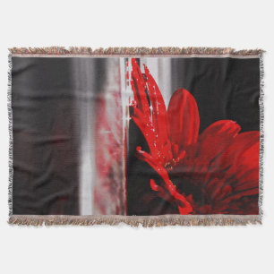 Red Daisy Gerbera Blume Decke