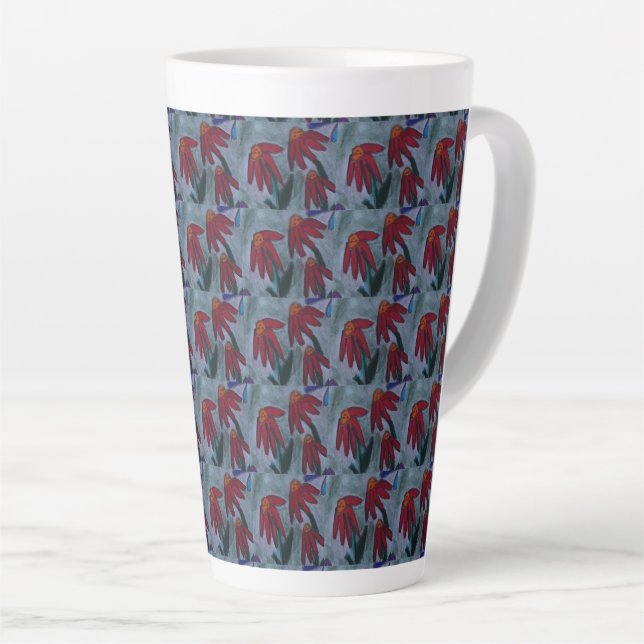 Red Daisy Milchtasse (Rechte Ecke)