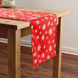Red Daisy Table Runner Kurzer Tischläufer