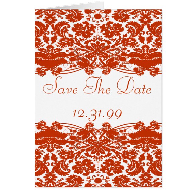 Red Damask Wedding (Vorne)