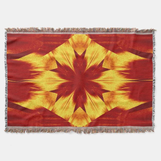 Red Dandelion Decke (Vorderseite)