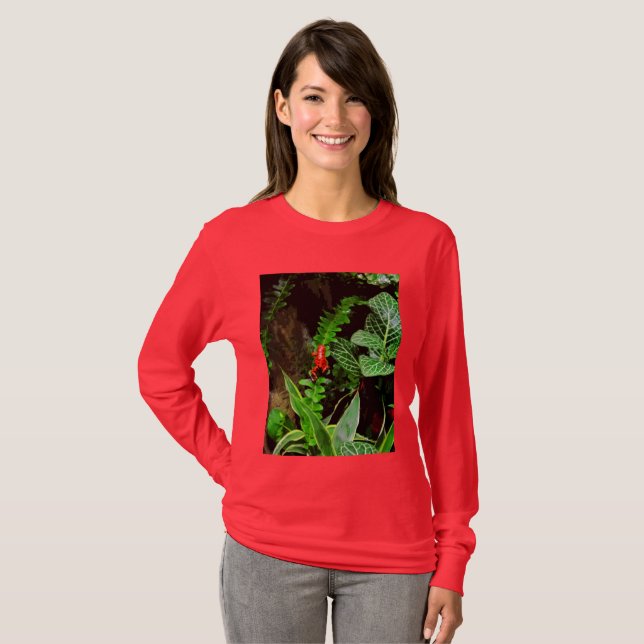 Red Dart Frog CB T-Shirt (Vorne ganz)