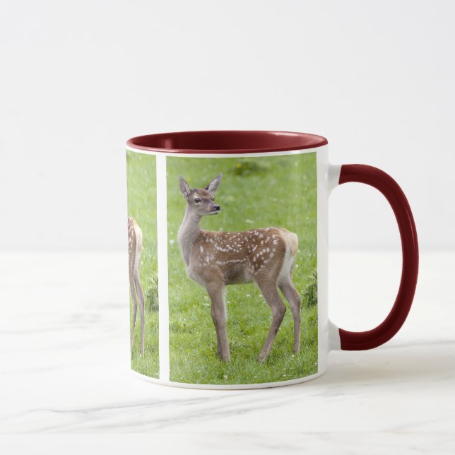 Red Deer Fawn Tasse (Rechts)