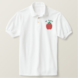 Red Delicious Apple D2 Anpassbare Stickerei