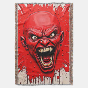 Red Demon Fury Art Decke