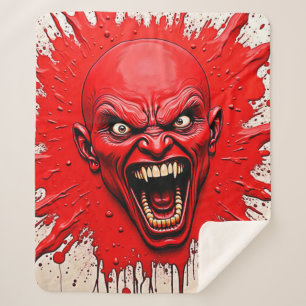 Red Demon Fury Art Sherpadecke