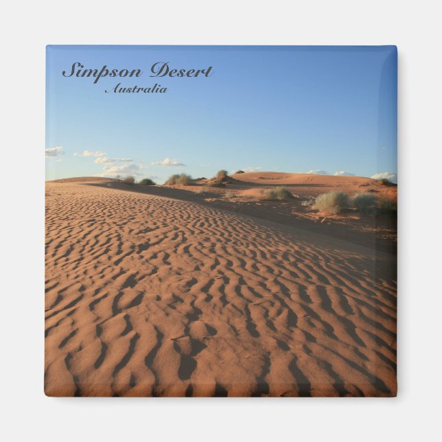 Red Desert Sand - Magnet (Vorne)