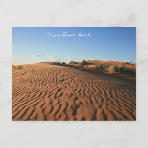 Red Desert Sand - Postkarte