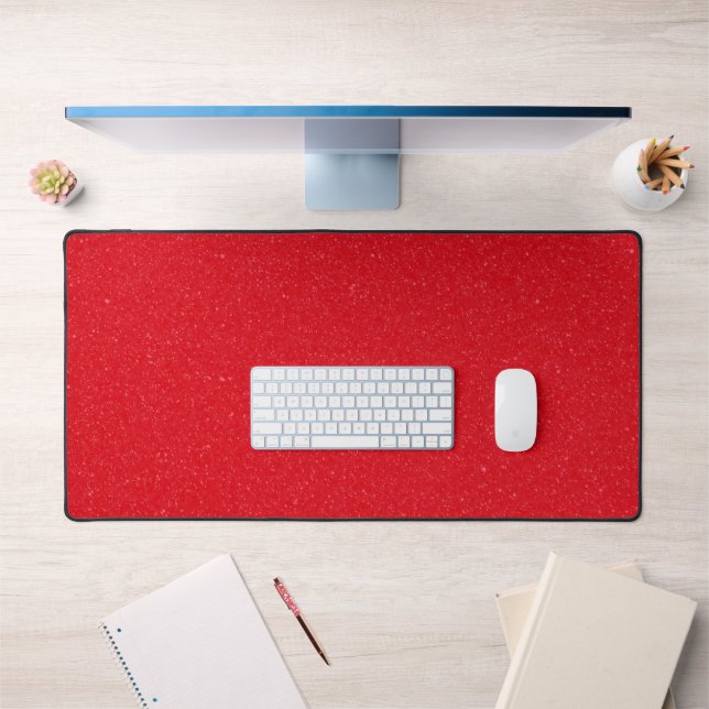 Red Desk Mat - Grand Jeu & Pad de bureau (Bureau 1)