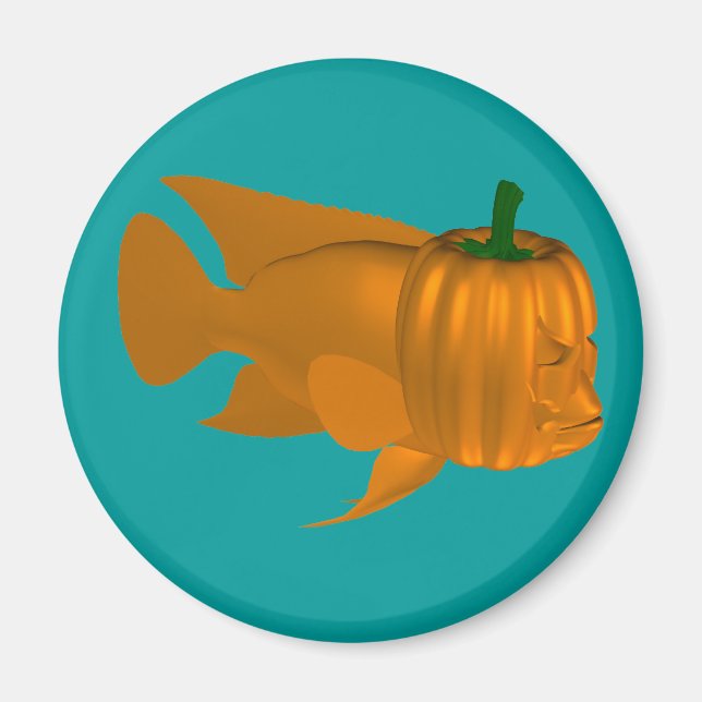 Red Devil Cichlid Magnet (Vorne)