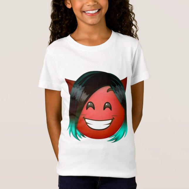 Red Devil Emoji T-Shirt (Vorderseite)