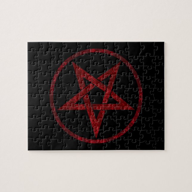 Red Devil Pentagram (Horizontal)