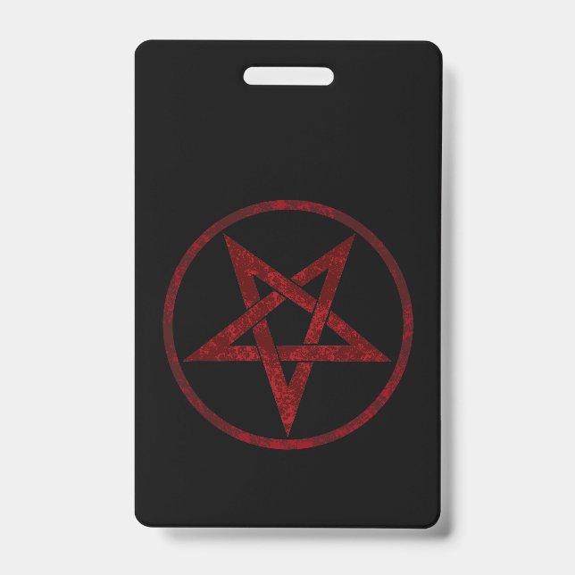 Red Devil Pentagram Ausweis (Vorderseite)