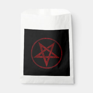 Red Devil Pentagram Geschenktütchen