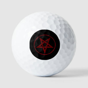 Red Devil Pentagram Golfball