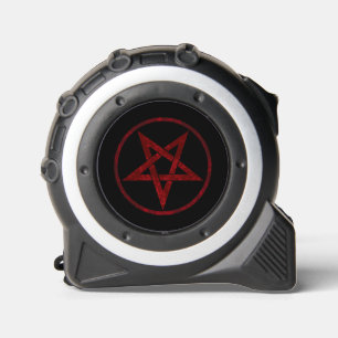 Red Devil Pentagram Maßband