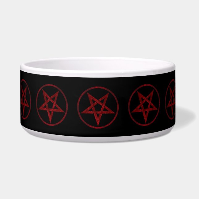 Red Devil Pentagram Napf (Vorderseite)