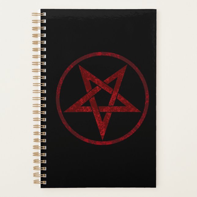 Red Devil Pentagram Planer (Vorderseite)