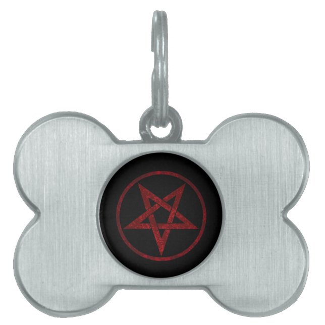 Red Devil Pentagram Tiermarke (Vorderseite)