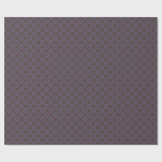 Red Diamond Bouquet Geschenkpapier (Flach)