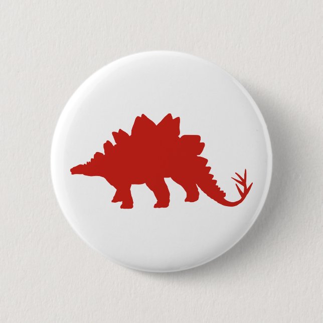 Red Dinosaur Button (Vorderseite)