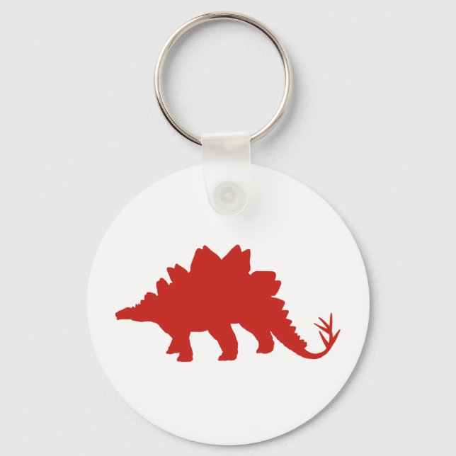 Red Dinosaur Schlüsselanhänger (Vorderseite)