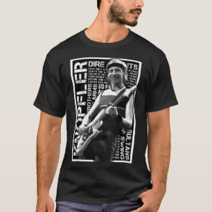 Red Dire Straits Guitar T-Shirt