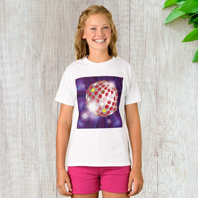 Red Disco Ball T-Shirt (Von Creator hochgeladen)