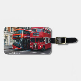 Red Double Decker Buses Gepäckanhänger