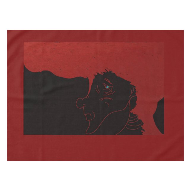 Red Dove Princess  Tischdecke (Vorderseite (Horizontal))