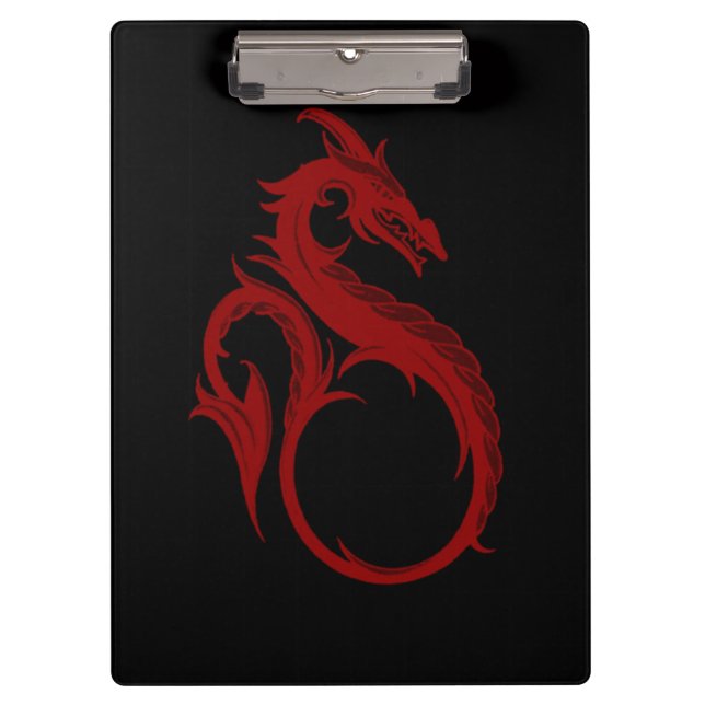 Red Dragon Apalala Clipboard Klemmbrett (Vorderseite)