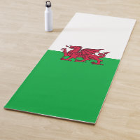 Red Dragon Celtic Flag Wales & Welsh