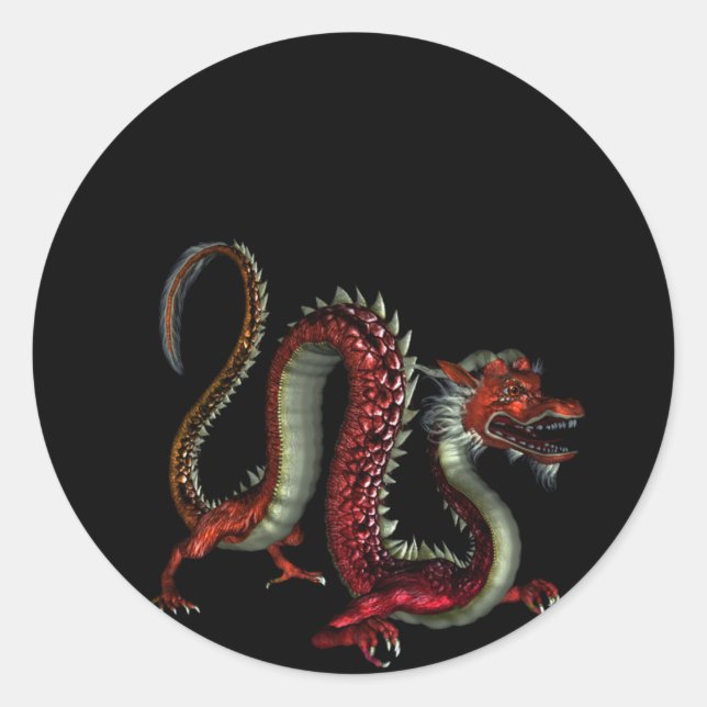 Red Dragon Design 2 :: Stickers Imaginaire (Devant)