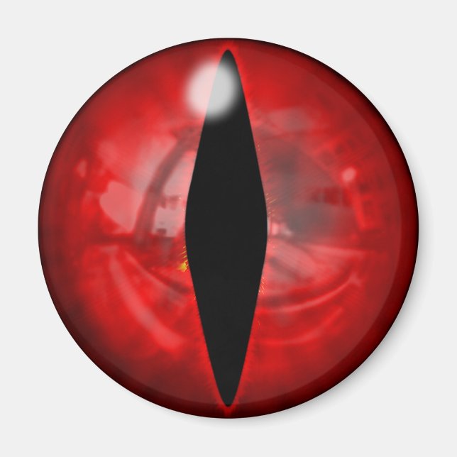 Red Dragon Eye Magnet (Vorne)