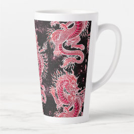 Red Dragon Galaxy Milchtasse