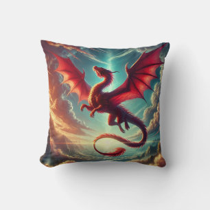 Red Dragon Kissen