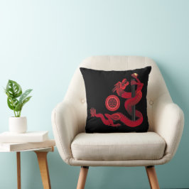 Red Dragon Kissen