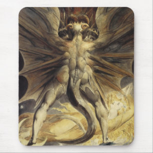 Red Dragon-Mauspad Mousepad