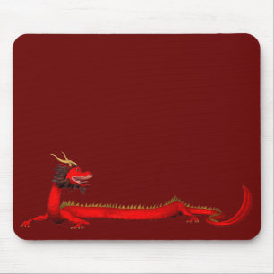 Red Dragon Mousepad