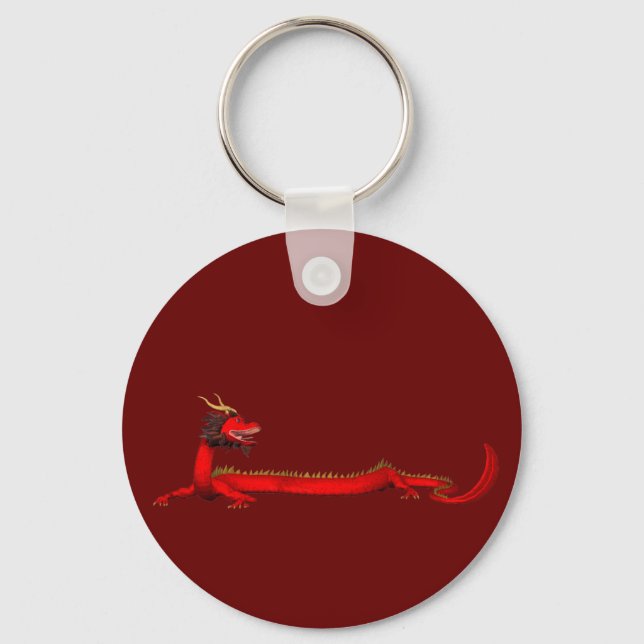 Red Dragon Schlüsselanhänger (Vorderseite)