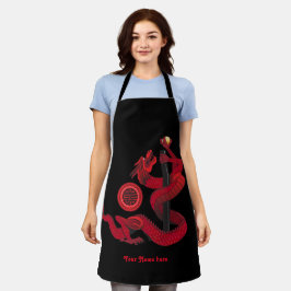 Red Dragon Schürze