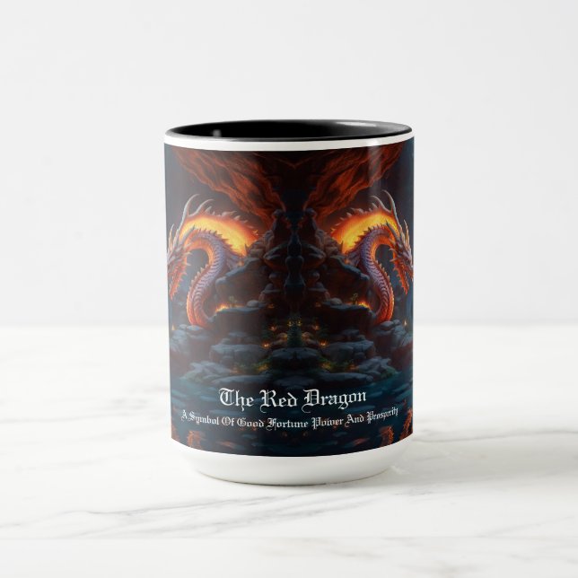 Red Dragon Tasse (Zentrum)