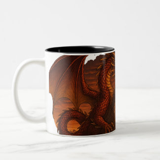 Red Dragon Tasse Style