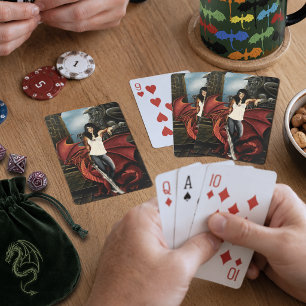 Red Dragon Urban Fantasy Spielkarten