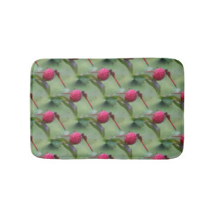 Red Dragonfly Animal Pattern Badematte