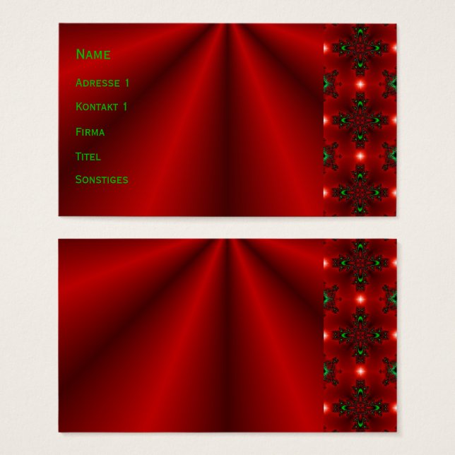 Red Dreams (Devant & derrière)