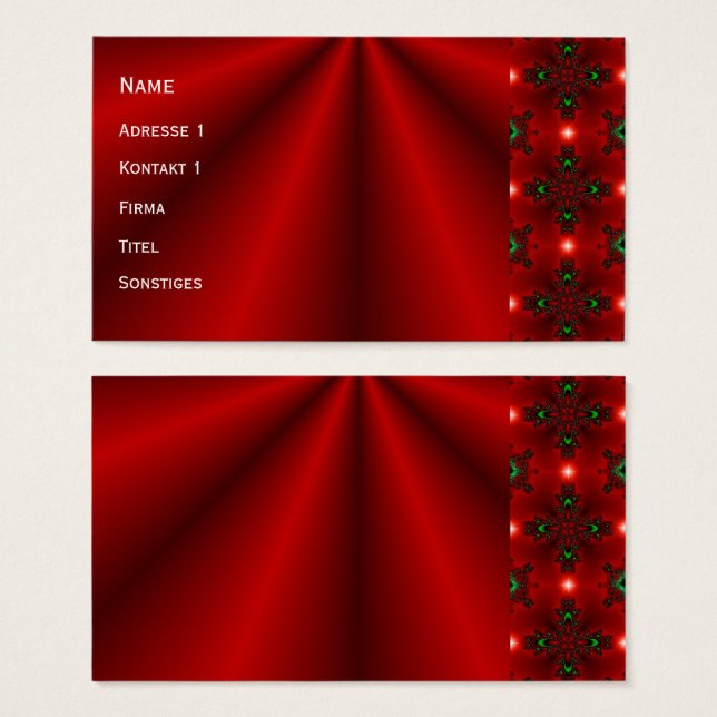 Red Dreams (Devant & derrière)