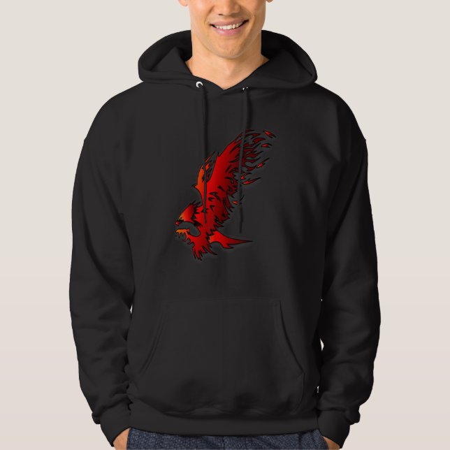Red Eagle Hoodie (Vorderseite)