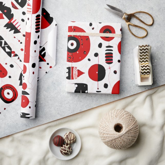 Red Earth: Indianerische Muster Geschenkpapier (Kunsthandwerk)